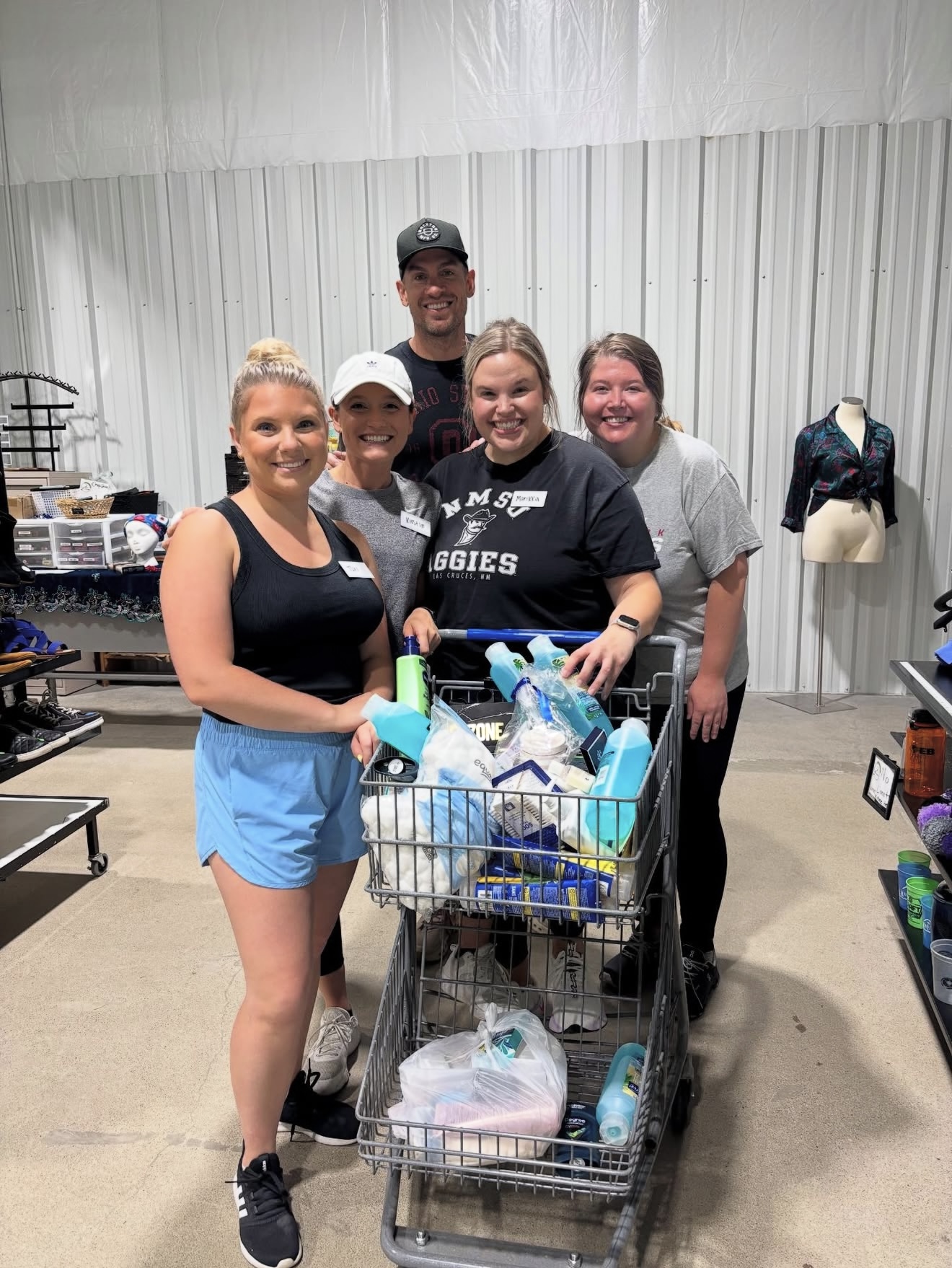 Postle Team at Hilliard Food Pantry/Share Closet